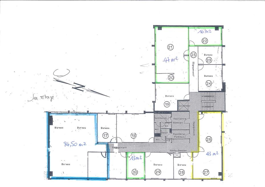 Bureau Heillecourt 79m² Location bureau Heillecourt Meurthe-et-Moselle OLBUR2111648 5